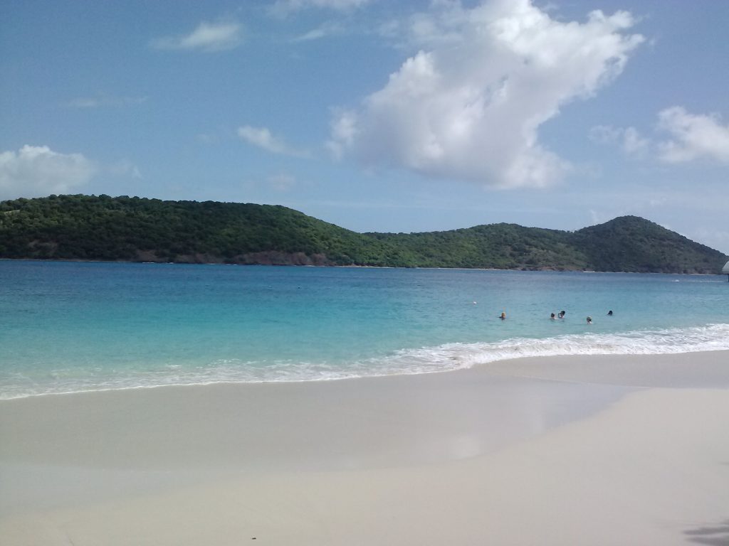 Coki Beach near Margaritaville in St, Thomas